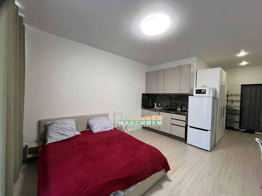 Аренад студии 27 кв.м. в Домодедово, ул. Жуковского, д.4, к.3 - Фото 2