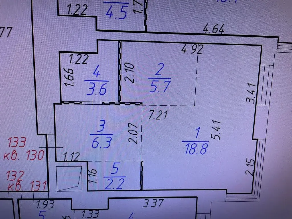 Продажа однокомнатной квартиры 36.6м ул. Авангардная, 10, Красногорск, ... - Фото 15