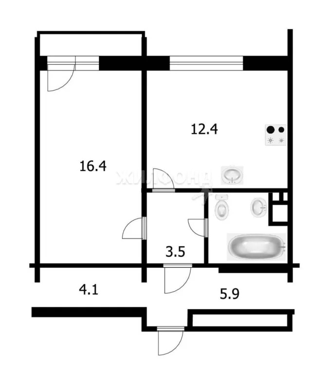 Продажа квартиры, Новосибирск, Берёзовая - Фото 5