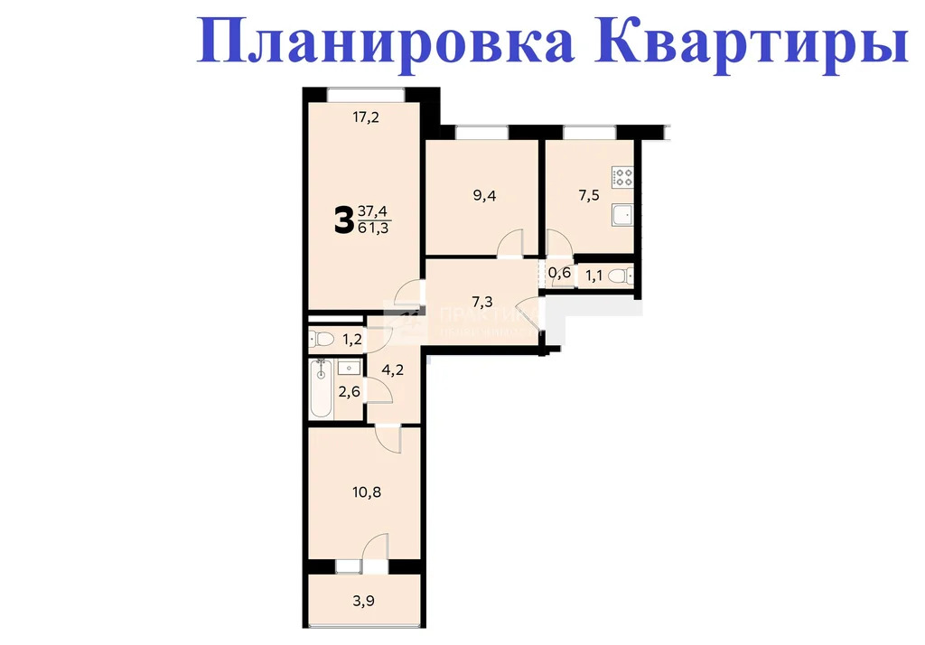 Продажа квартиры, Балашиха, Балашиха г. о., ул. Кудаковского - Фото 27