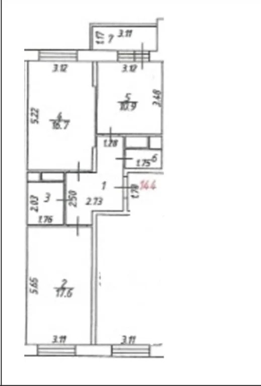 Продажа квартиры, Дмитров, Дмитровский район, микрорайон имени В.Н. ... - Фото 17