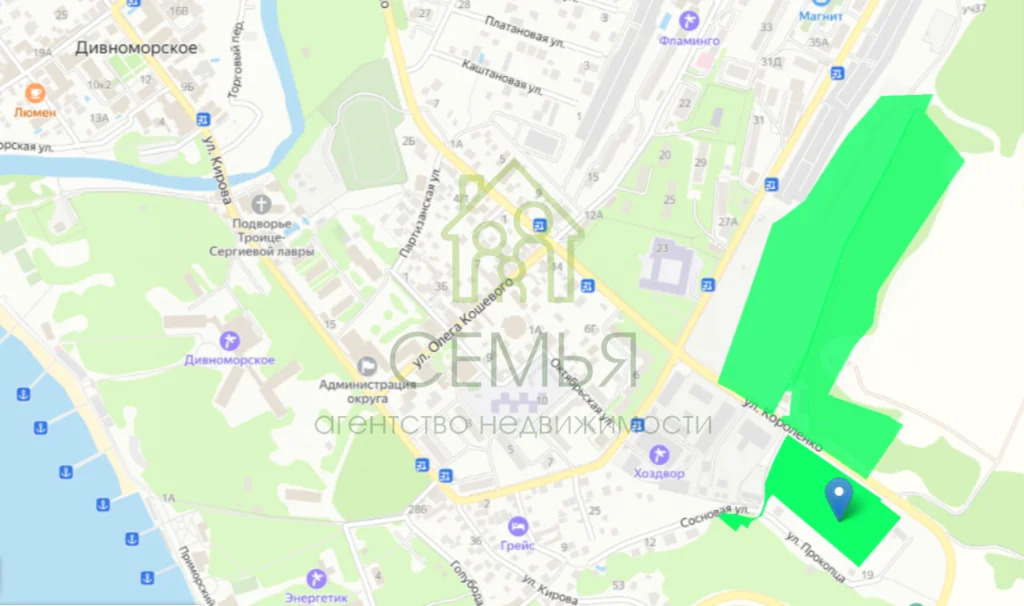 Продажа участка, Дивноморское, ул. Короленко - Фото 3