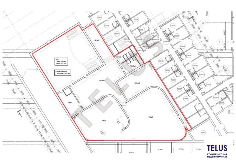 м Юго-Западная, Ленинский проспект, 1240 м2, Арендный бизнес (ном. ... - Фото 2