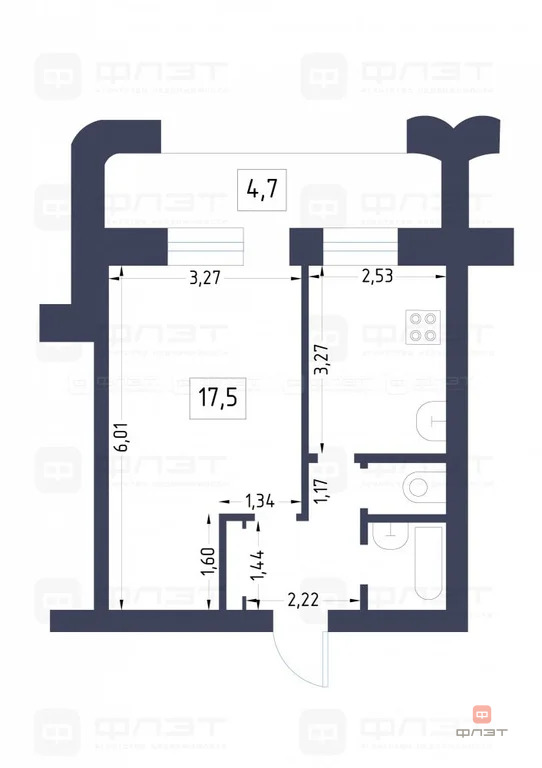 Продажа квартиры, Казань, ул. Лукина - Фото 18