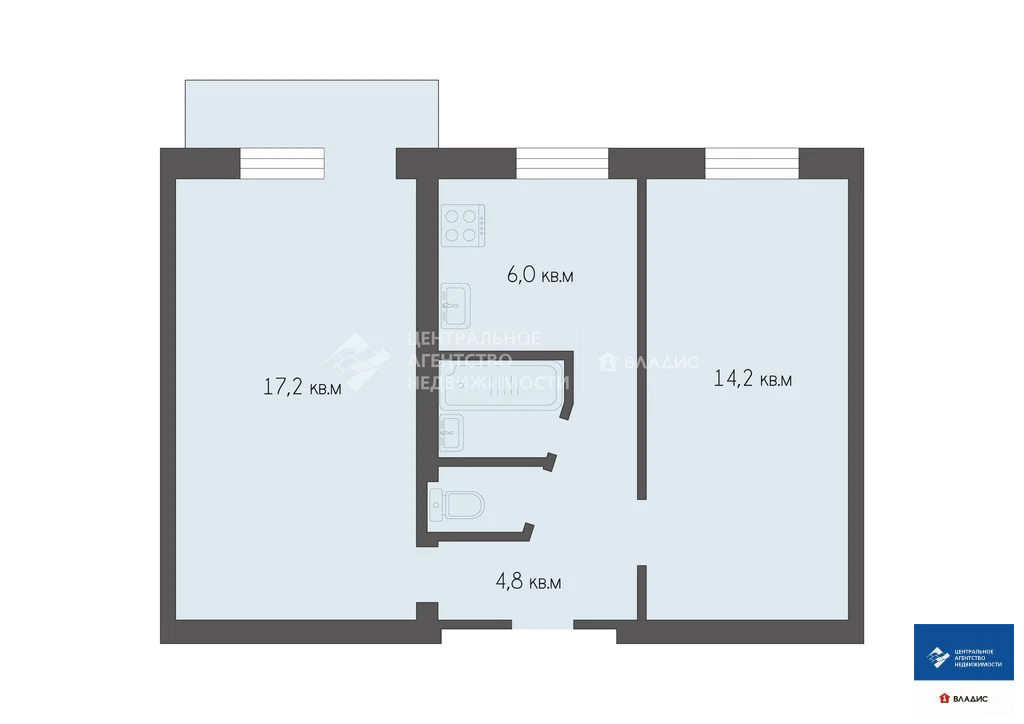 Продажа квартиры, Рязань, ул. Островского - Фото 3