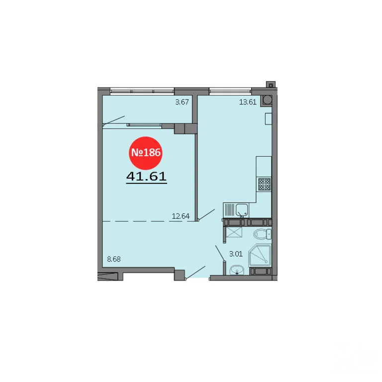 Продажа квартиры в новостройке, Белоглинка, Симферопольский район, ... - Фото 2