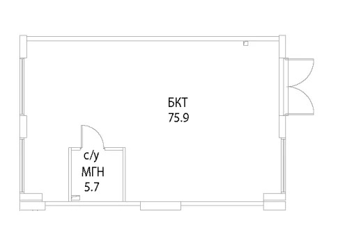 Аренда ПСН площадью 81,6 м2 - Фото 3