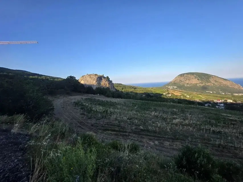 Видовой участок на море и горы, ИЖС, Ялта, Краснокаменка,Крым - Фото 5