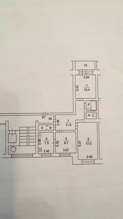 3 комнатная квартира в Домодедово, ул. Корнеева, д.44 - Фото 7