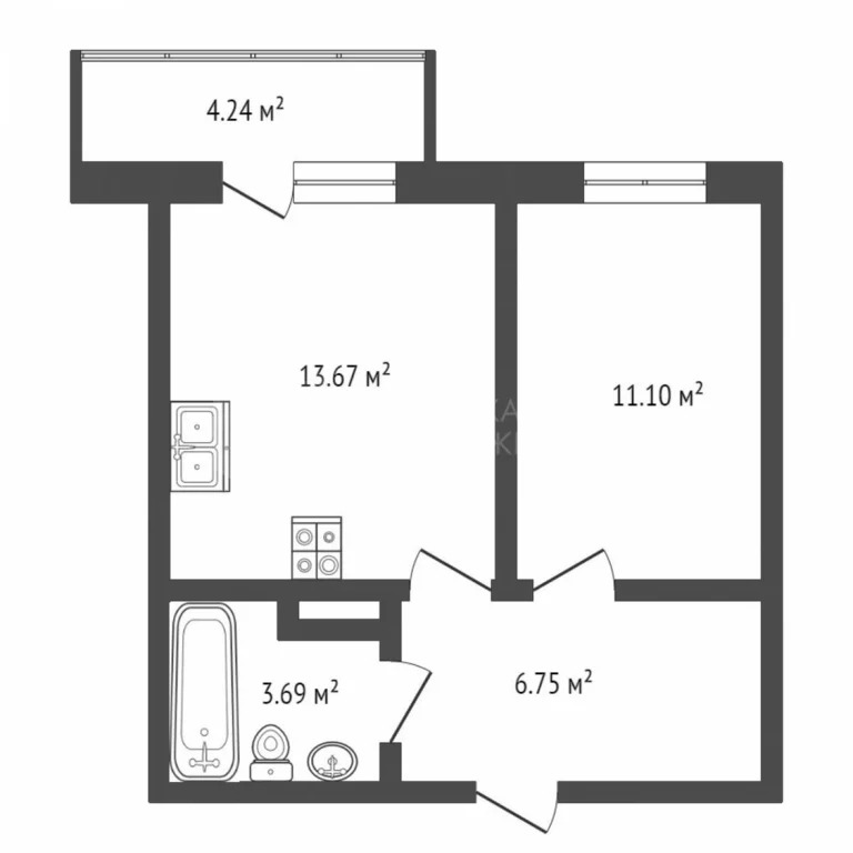 Продажа квартиры, Патрушева, Тюменский район, г Тюмень - Фото 2