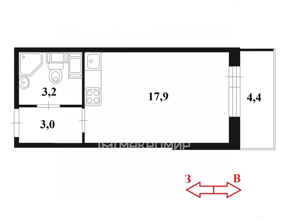 Продажа квартиры, Кудрово, Всеволожский район, Английская ул. - Фото 9