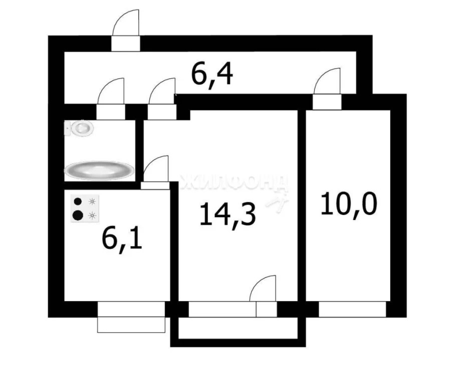 Продажа квартиры, Новосибирск, ул. Блюхера - Фото 3