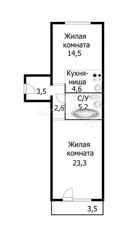 Продажа квартиры, Новосибирск, ул. Фадеева - Фото 10