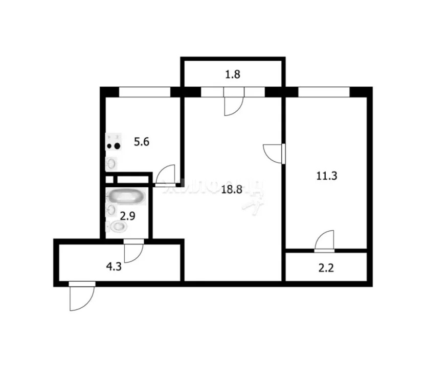 Продажа квартиры, Новосибирск, ул. Гурьевская - Фото 18