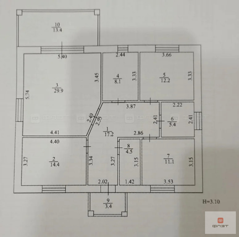 Продажа дома, Макаровка, Лаишевский район, ул. Луговая - Фото 14