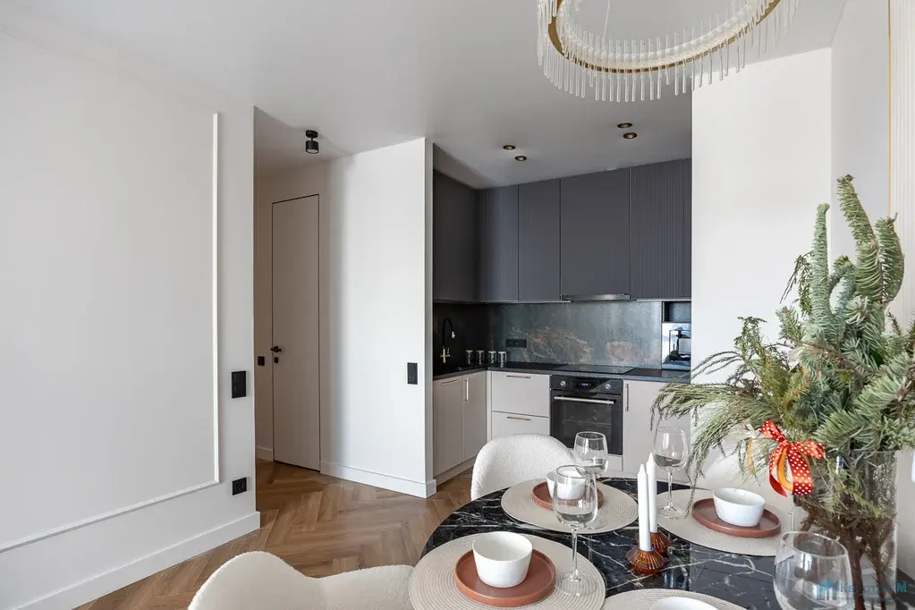 Евро-3 квартира 65,1 м2 в ЖК «Тринити» | 31 этаж - Фото 8