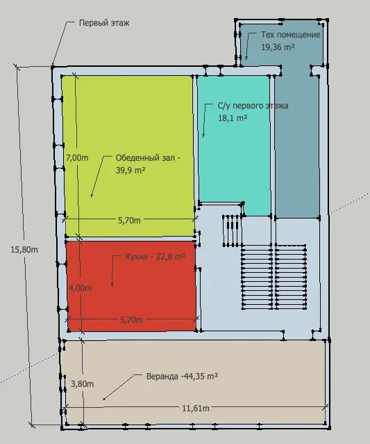 Продаю коттедж 375 м2 на участке 8 сот. - Фото 3