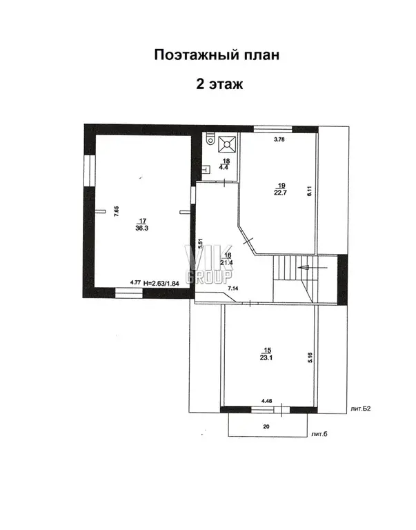 Продается прекрасный трёхэтажный кирпичный жилой дом по ул Щорса 16А - Фото 47