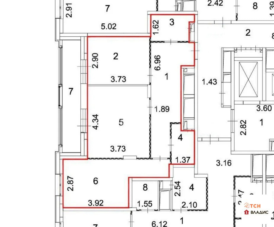 Продажа квартиры, ул. Краснобогатырская - Фото 13