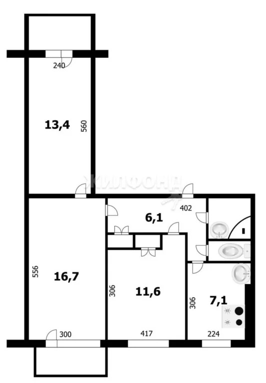 Продажа квартиры, Новосибирск, ул. Железнодорожная - Фото 11