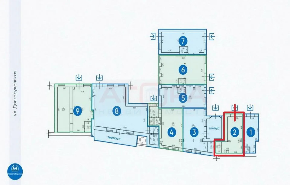 Продажа ПСН, м. Новослободская, ул. Долгоруковская - Фото 6