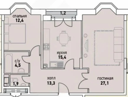 Продажа квартиры, м. Белорусская, ул. Верхняя - Фото 5