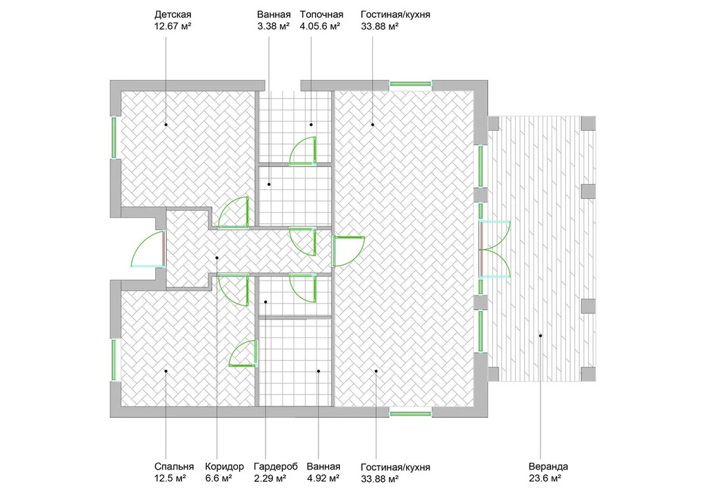 Продается новый дом 107.3 м2| Семейная ипотека | Участок 6 соток - Фото 3