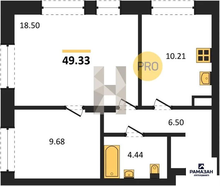 Продажа квартиры в новостройке, Казань, м. Проспект Победы, ул. ... - Фото 1