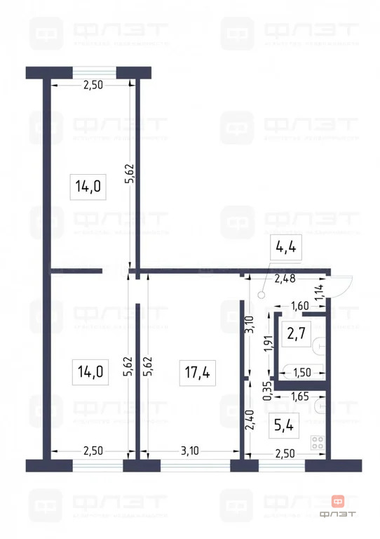 Продажа квартиры, Казань, ул. Интернациональная (Константиновка) - Фото 14