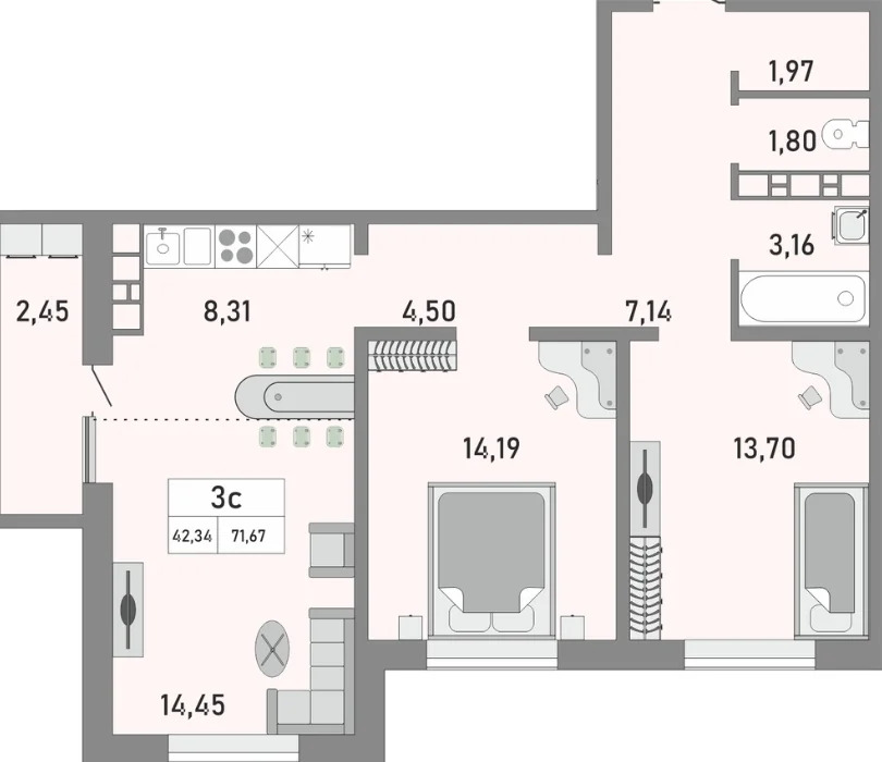 Продажа квартиры, Оренбург, ул. Юркина - Фото 9