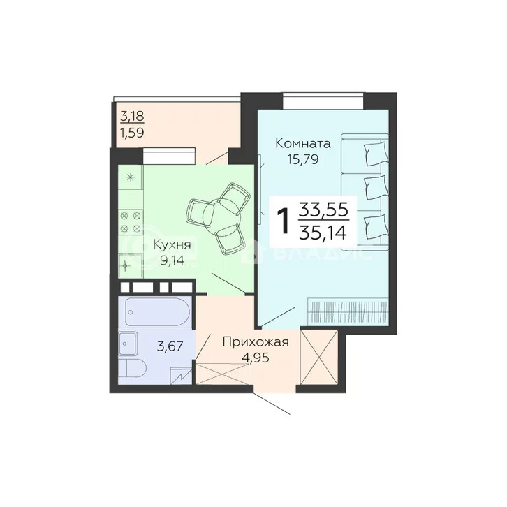 Продажа квартиры в новостройке, Воронеж, улица 45-й Стрелковой Дивизии - Фото 11