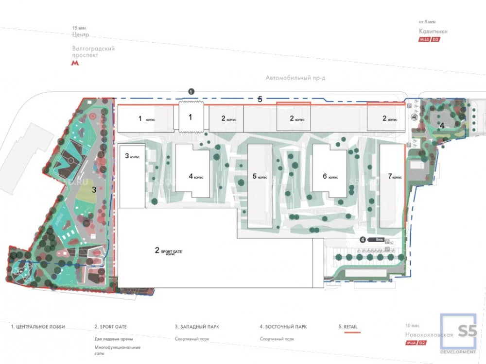 Продажа торгового помещения, м. Волгоградский проспект, жилой комплекс ... - Фото 5