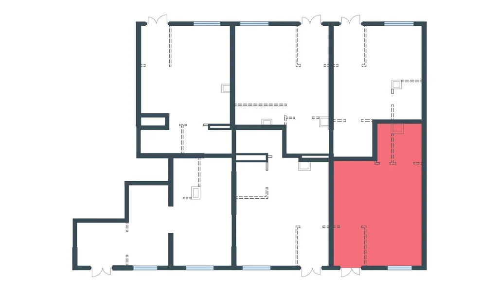 Аренда ПСН площадью 43.4 м2 - Фото 11