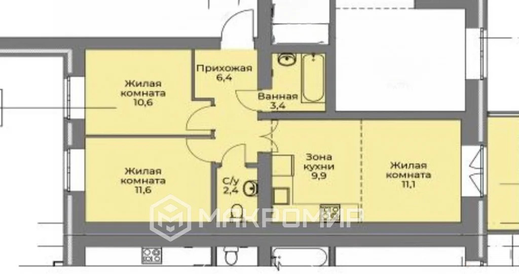 Продажа квартиры, Новосибирск, м. Заельцовская, ул. Кубовая - Фото 23