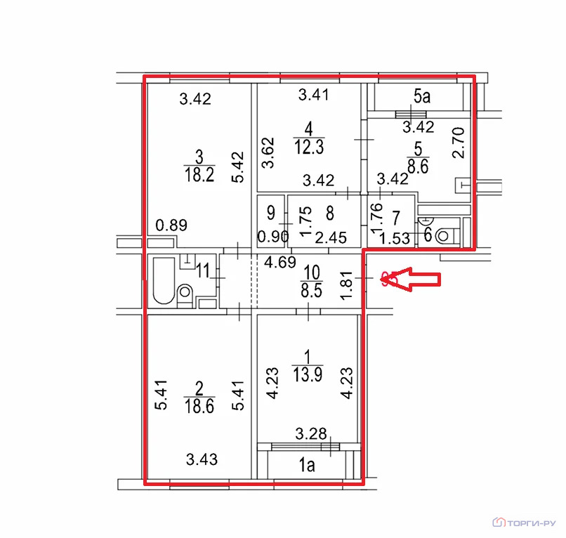 Продажа квартиры, улица Маресьева - Фото 6