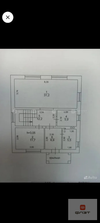 Продажа дома, Казань, ул. Кукушкинская - Фото 4