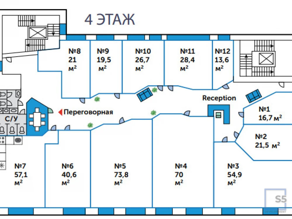 Продажа офиса, м. Чистые пруды, Кривоколенный пер. д.12 - Фото 26