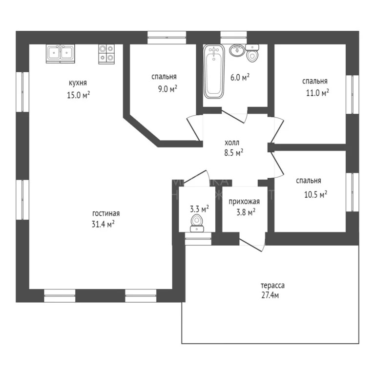 Продажа дома, Кулаково, Тюменский район, Тюменский р-н - Фото 18