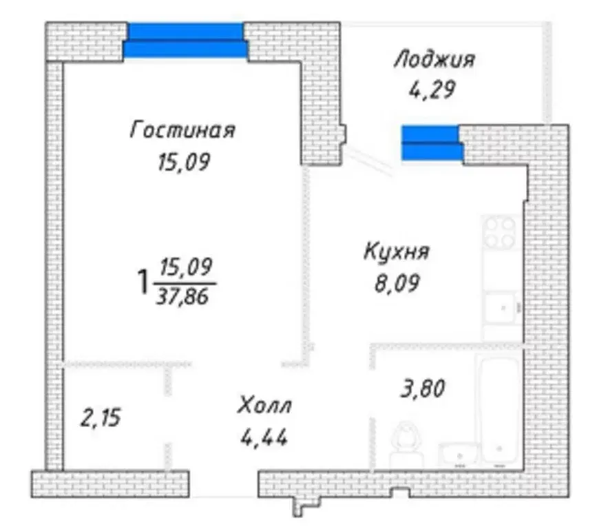 Купить Однокомнатную Квартиру В 1 Квартале