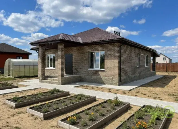 Новый дом  под ключ  в Пушкарное -78 - Фото 1