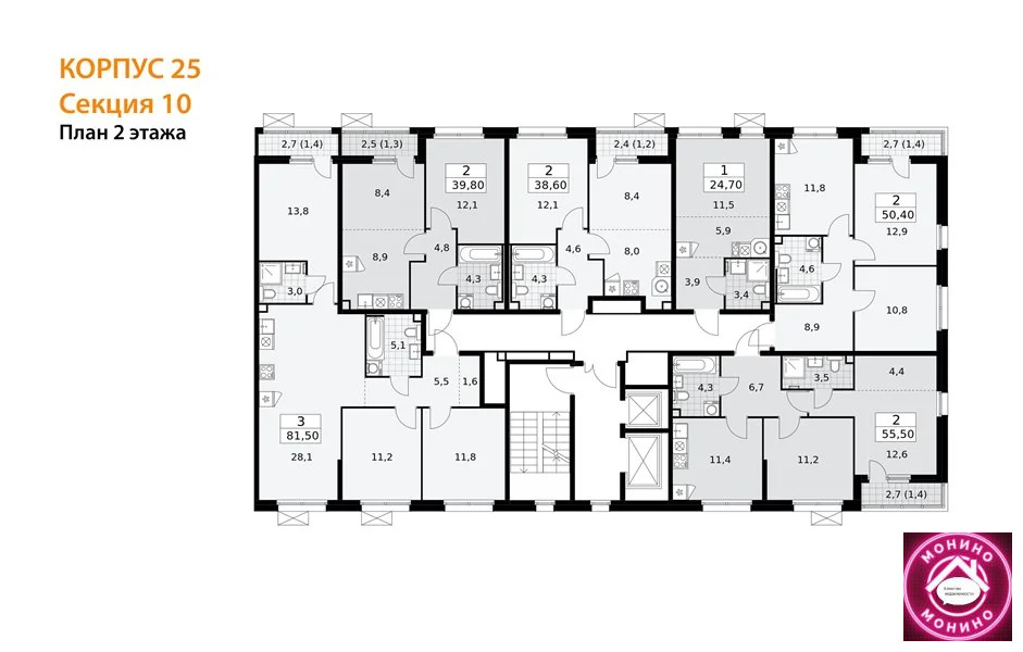 Продажа квартиры в новостройке, м. Бульвар адмирала Ушакова, Сосенское ... - Фото 7