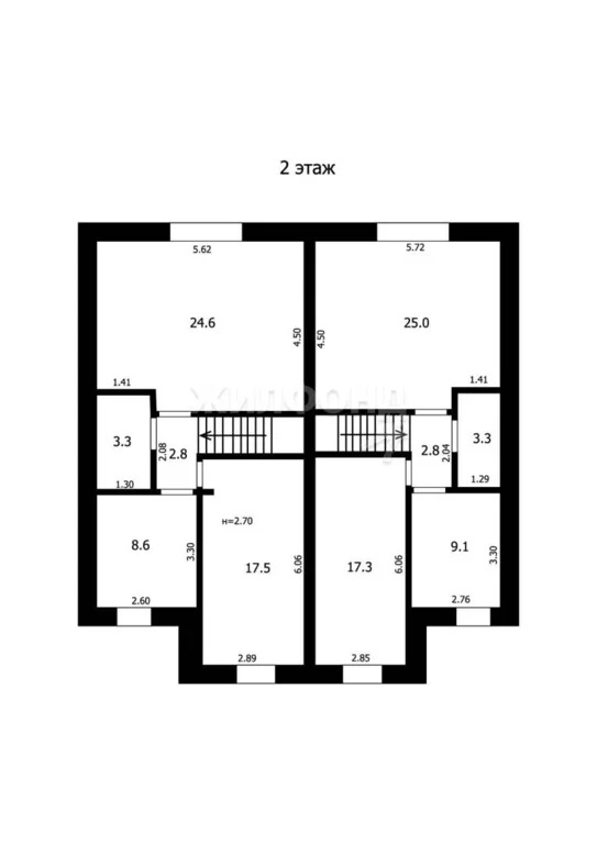 Продажа таунхауса, Новосибирск, ул. Хасановская - Фото 43