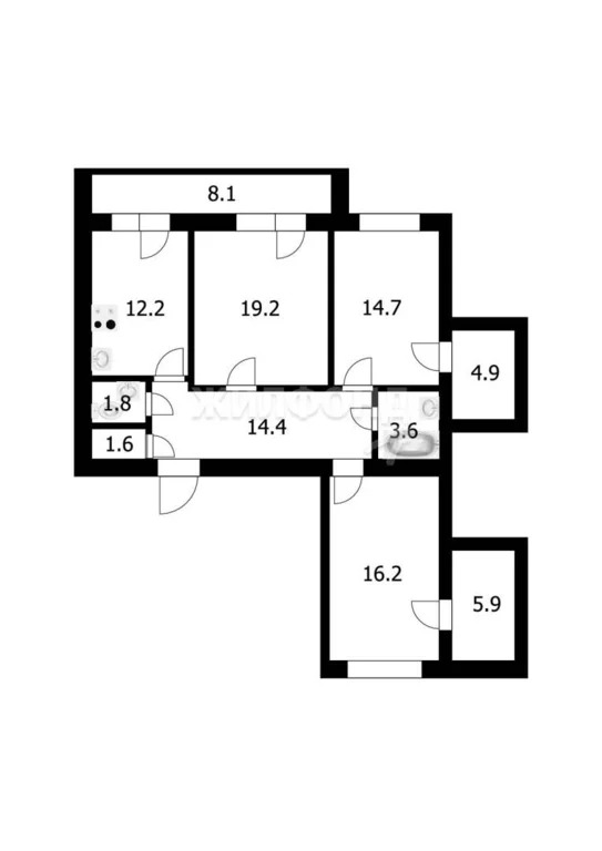 Продажа квартиры, Новосибирск, ул. Серафимовича - Фото 32