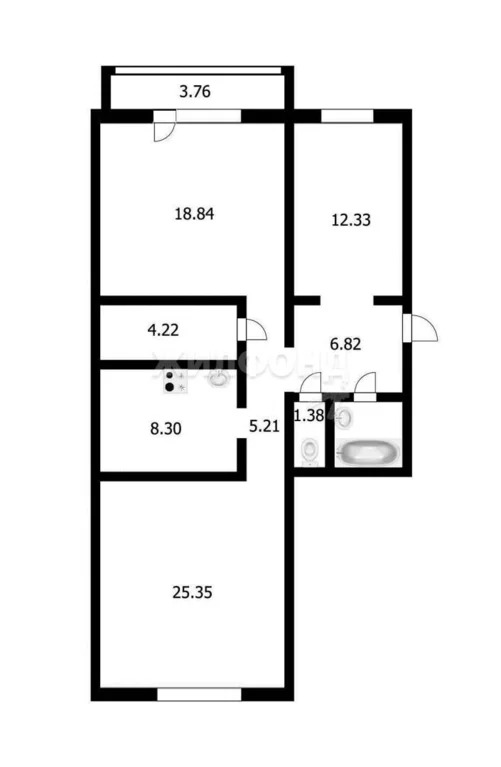 Продажа квартиры, Новосибирск, Виктора Шевелёва - Фото 22