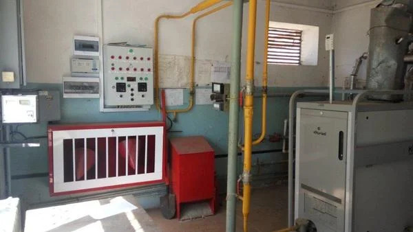 Здание котельной; Пункт учета расхода газа на миникотельной; Котел ... - Фото 16