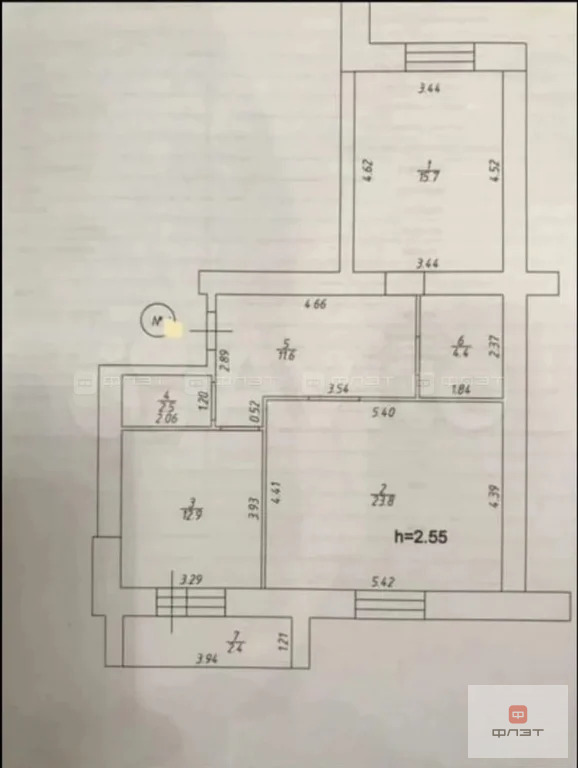 Продажа квартиры, Казань, ул. Галимджана Баруди - Фото 11