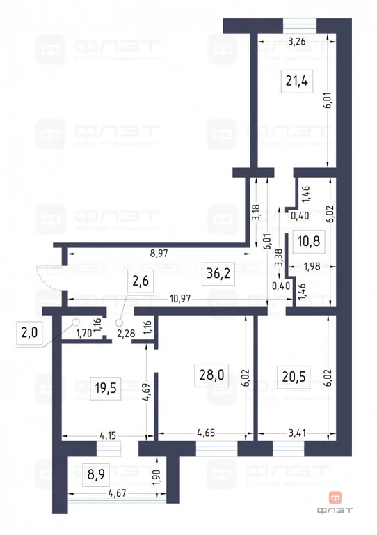 Продажа квартиры, Казань, ул. Галиаскара Камала - Фото 14