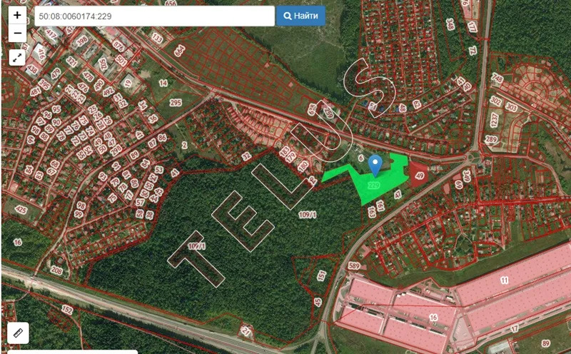 МО, Истринский район, д. Давыдовское, 32 557 м2, Земельный участок ... - Фото 1