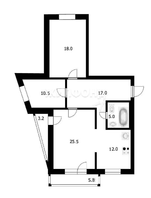 Продажа квартиры, Новосибирск, ул. Военная - Фото 3