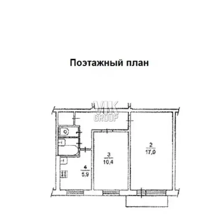 Продается просторная, светлая двухкомнатная квартира в гор Подольске - Фото 22